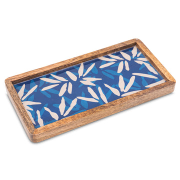 Wooden Indigo Platter