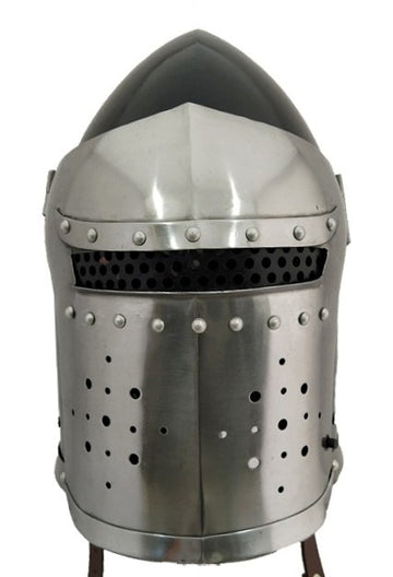 Medieval Barbuta Helmet