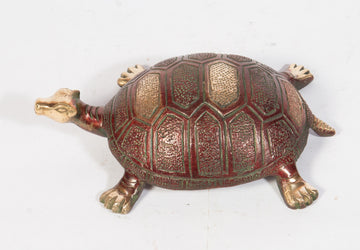 Handmade Turtle Brass Sculpture