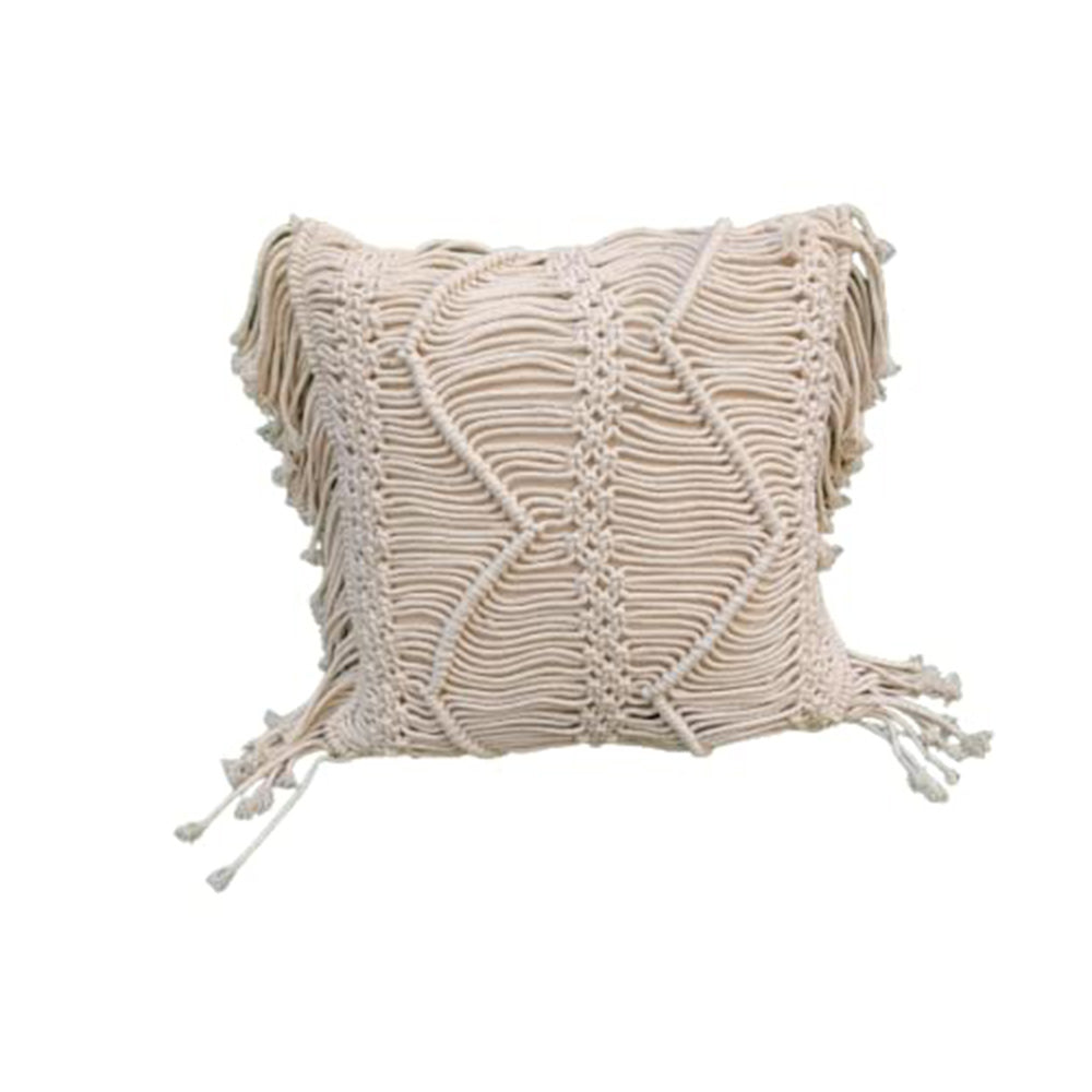 Bohemian Off-white Cushion Cover