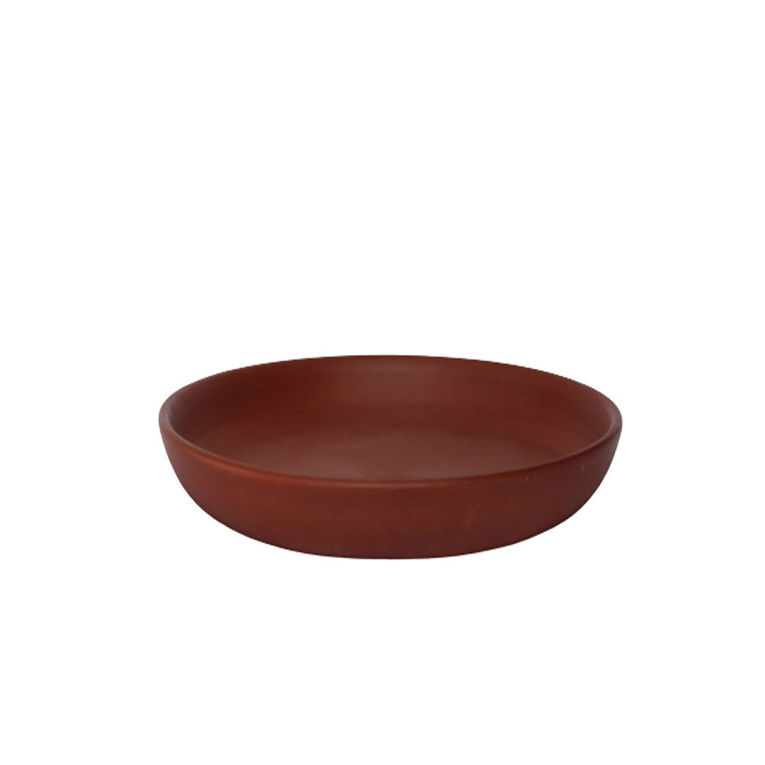 Terrakotta Clay Plates For Dinner Set Of 2 Plates