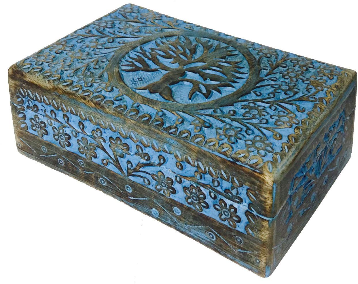 Blue Tree Jewelery Box