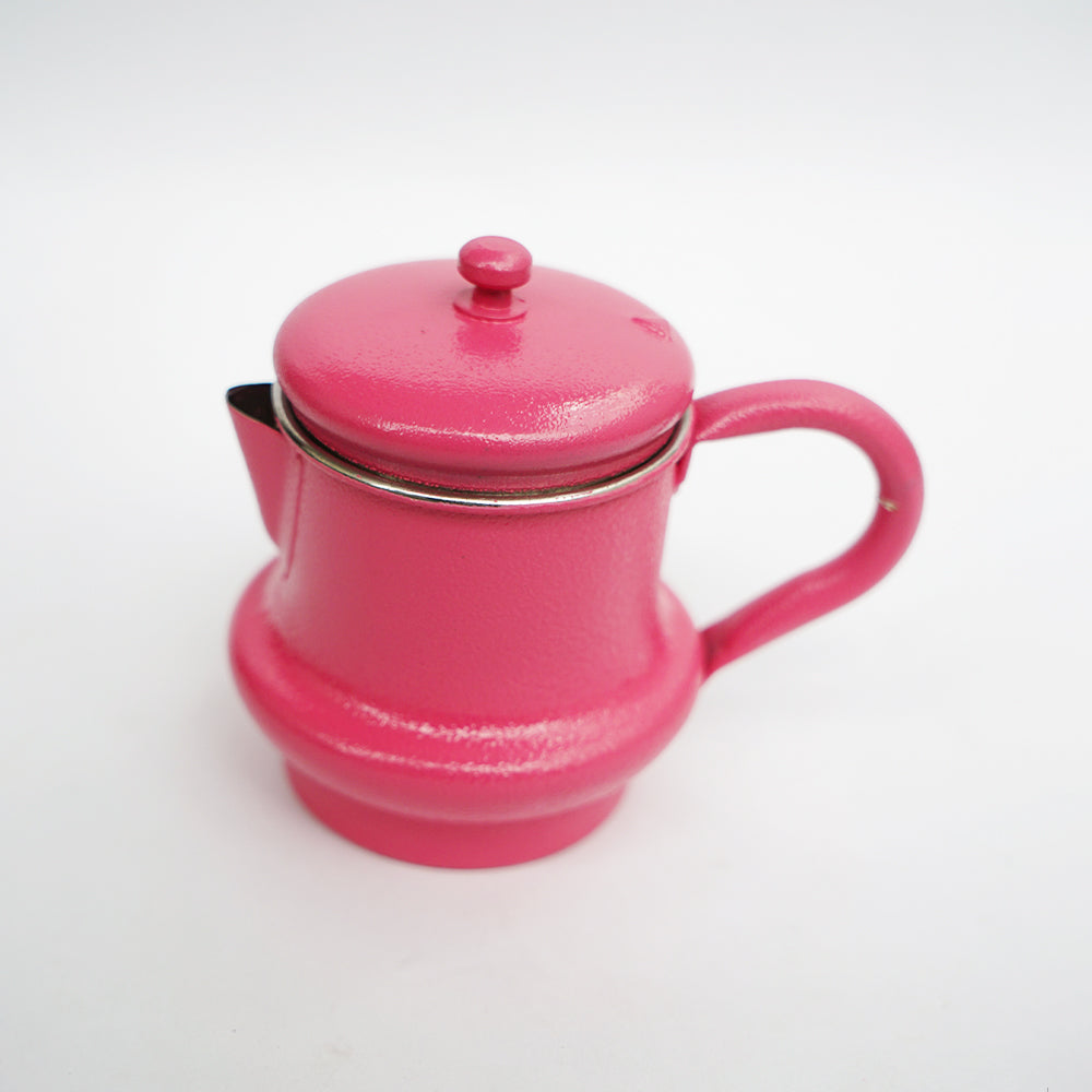 Handpainted Small Pink Kettle