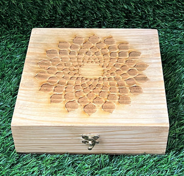 Pinewood Jewelry Box