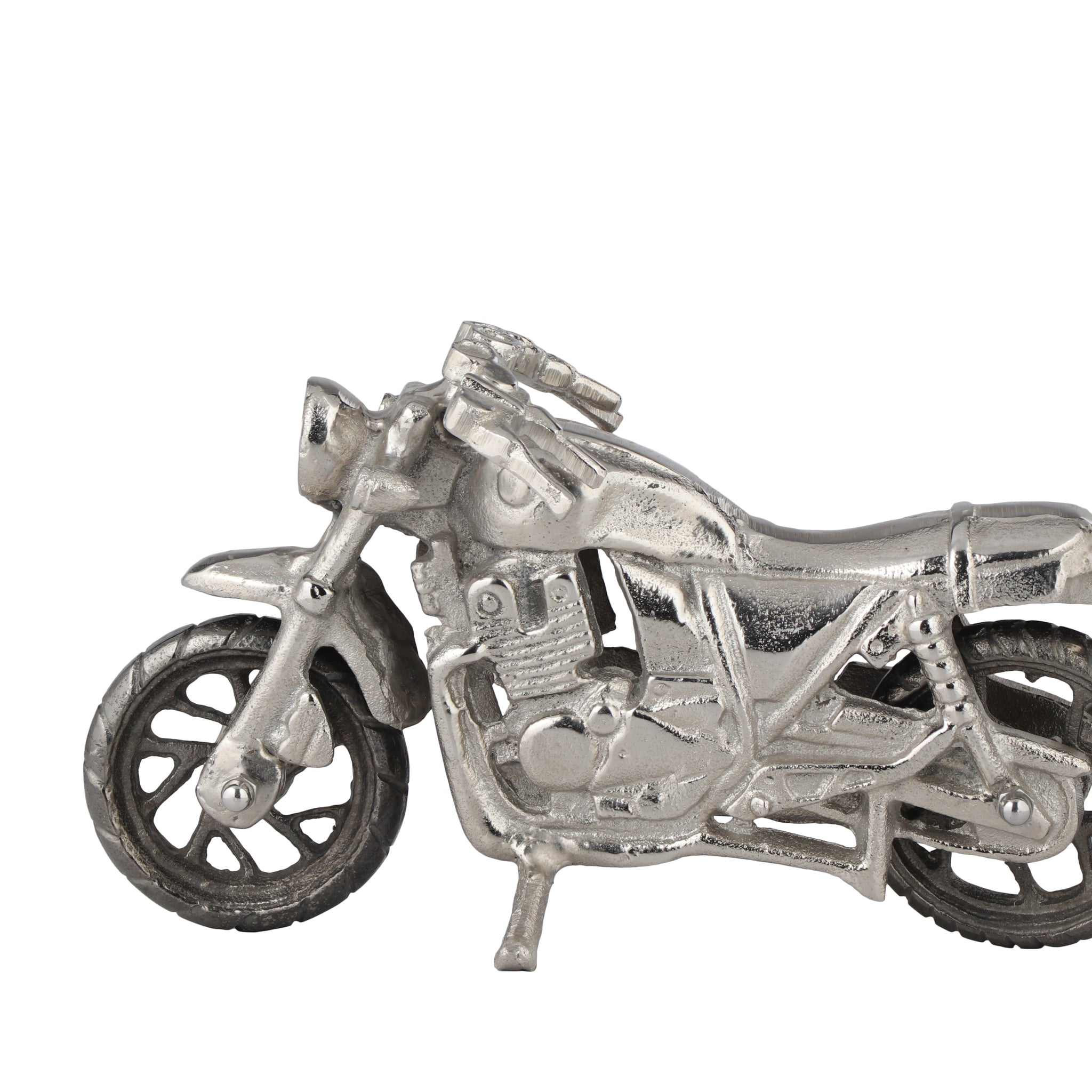 Aluminium Decor Silver Bike