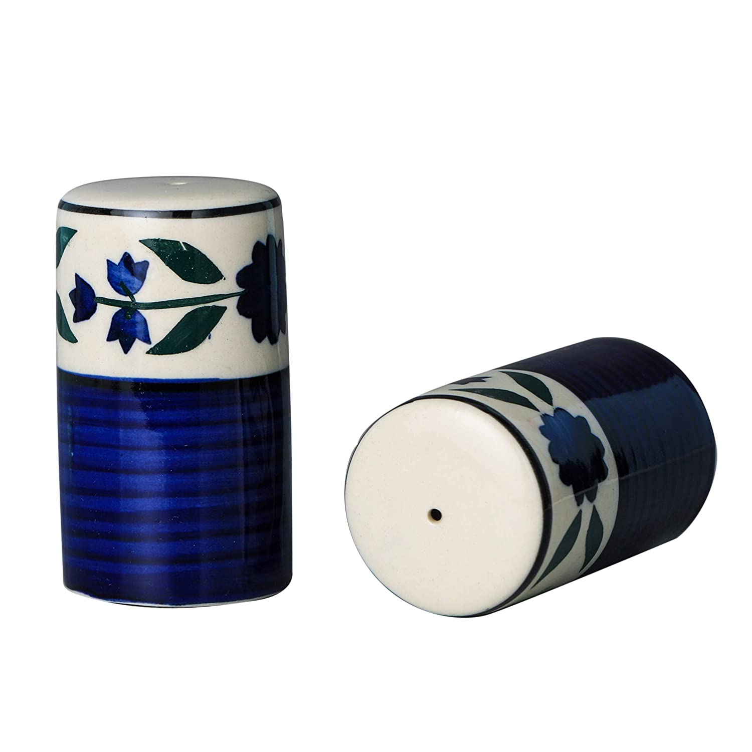 Ceramic Kitchen Drizzler Spice Set (70 Ml Blue)