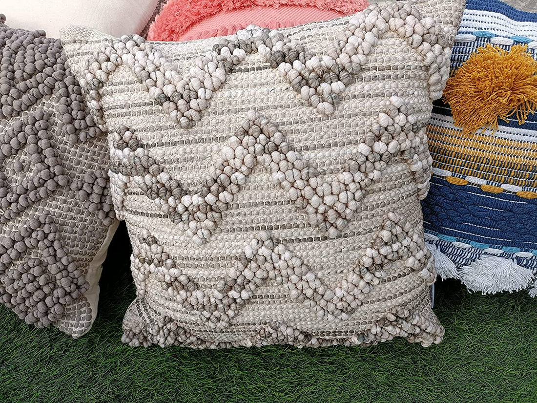 Boho Cushion Cover - Diamonds