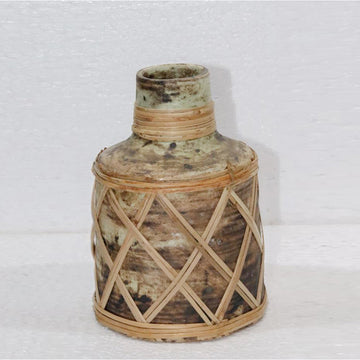 Handcrafted Antique Canned Vase
