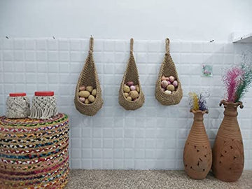 Jute Wall Hanging Basket